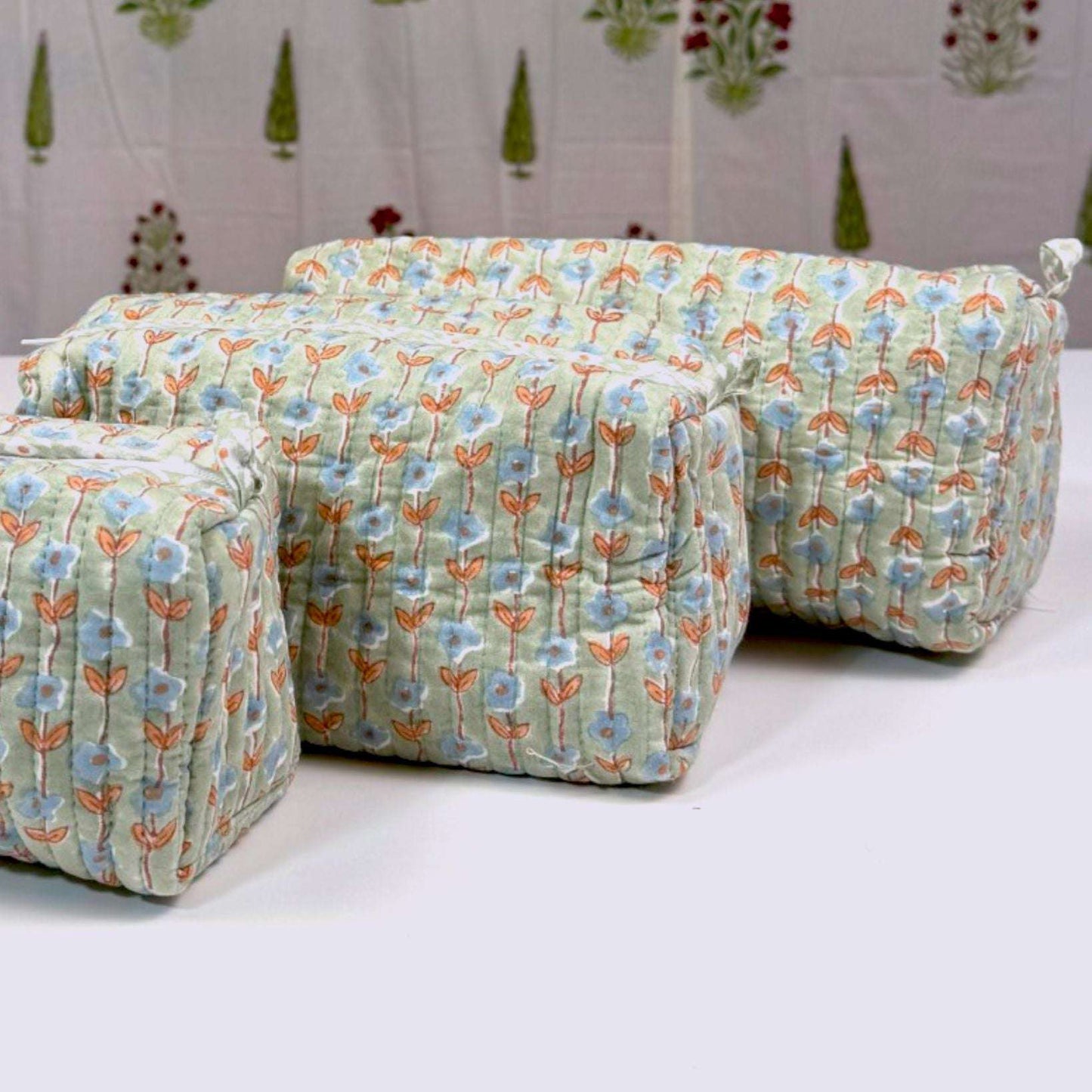 Set of 3 Pouches | Mint