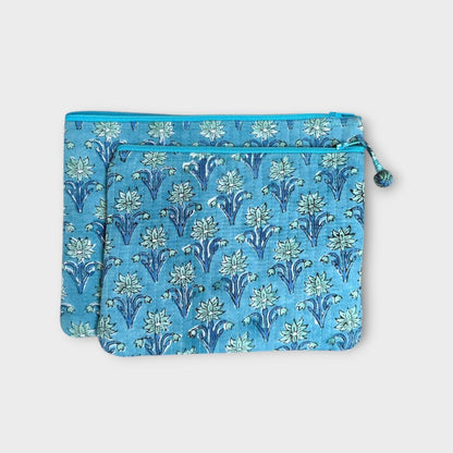 Flat Pouch Set | Teal