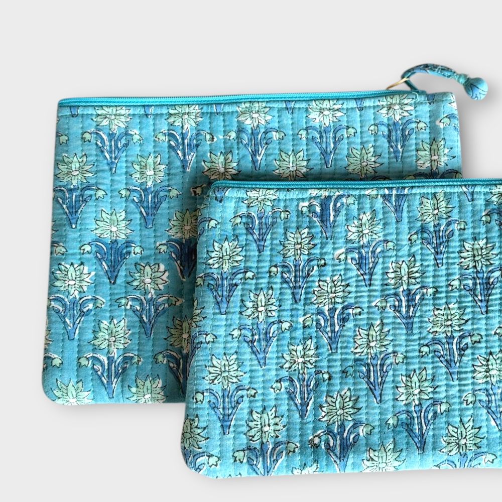 Flat Pouch Set | Teal