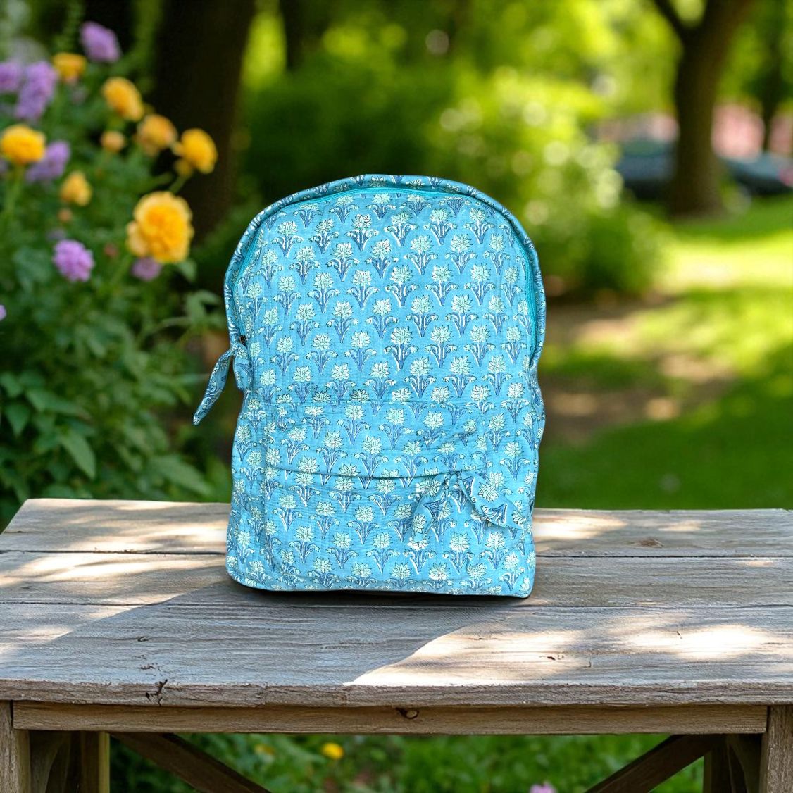 TEAL FLORAL