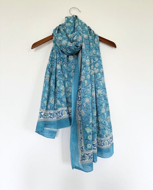 Pareo | Teal Bloom