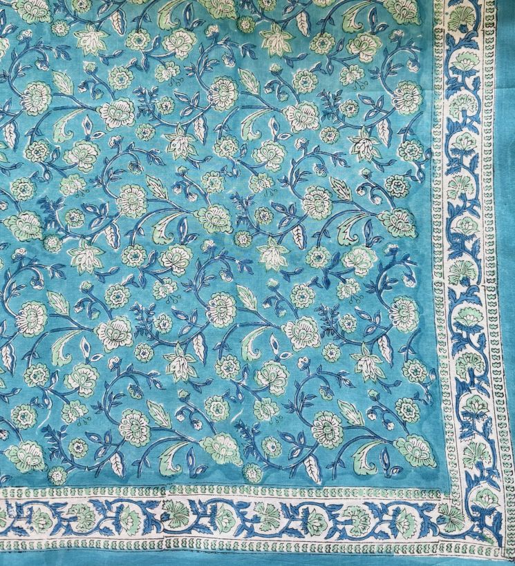Pareo | Teal Bloom
