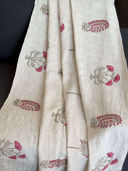 Throw | Pink Paisley
