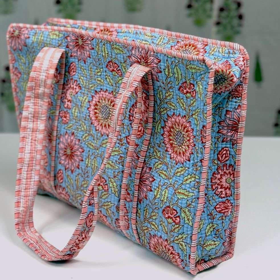 Totebag | Blue Floral