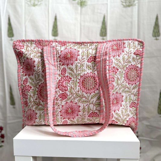 Totebag | Pink Floral