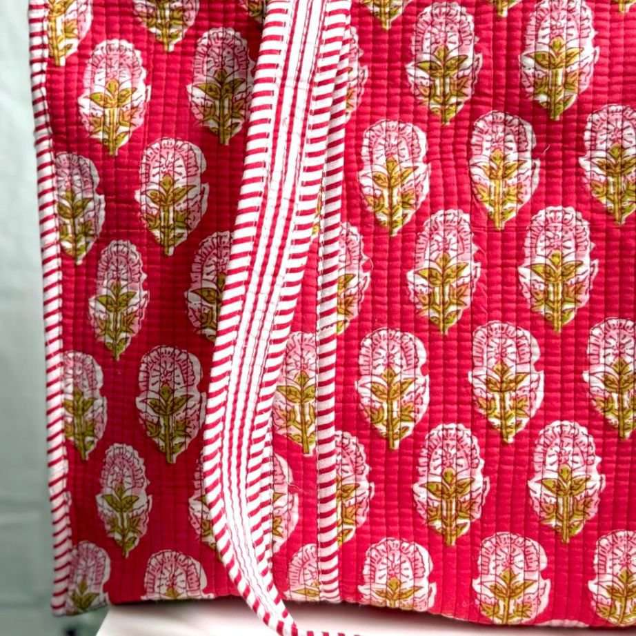 Totebag | Red Floral