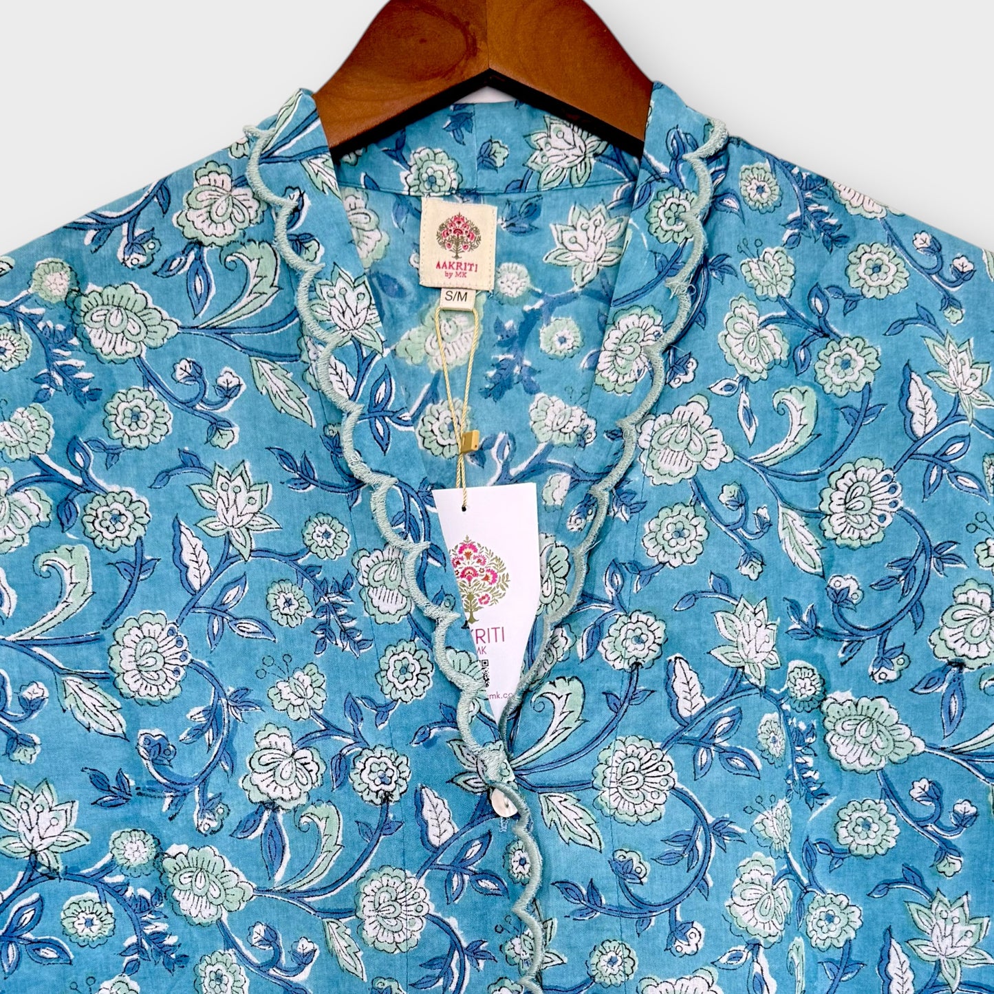 PJ Set | Turquoise Floral