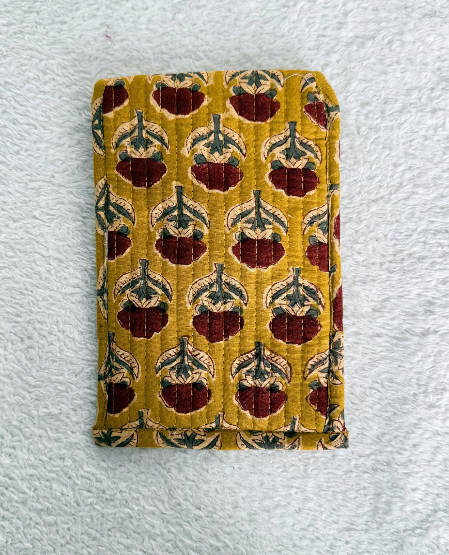 Mobile Bag | Mustard Floral
