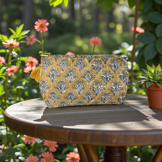 Pouch | Yellow Floral