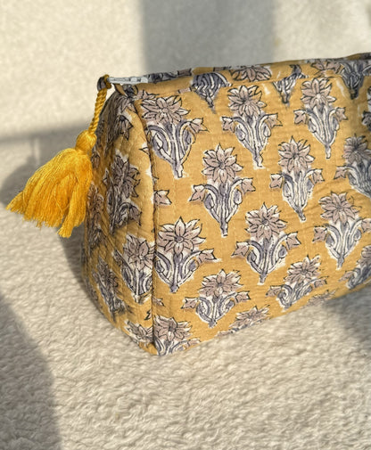 Pouch | Yellow Floral